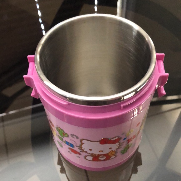 Hello Kitty Stainless Steel Lunch Thermos & Case - Picture 3 of 7